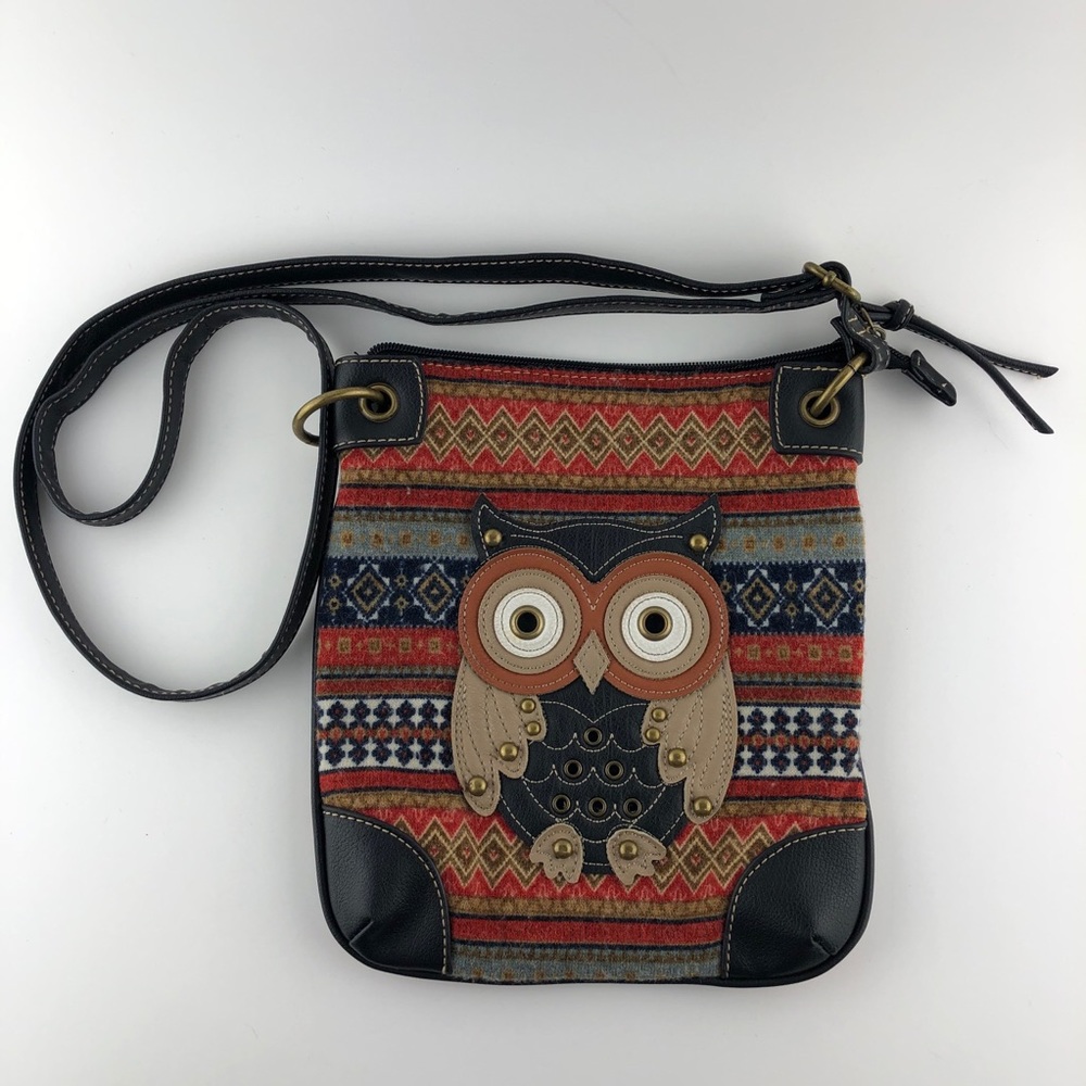 Cato Owl Crossbody Handbag